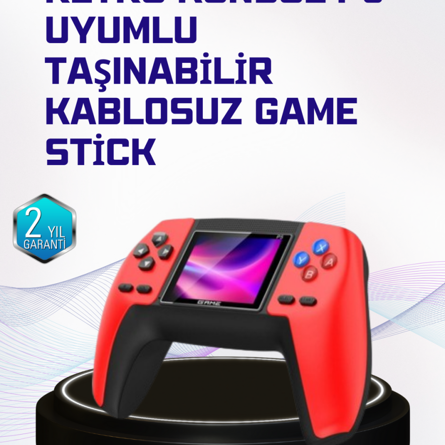 P5 Retro Game Console | Ergonomic Design, Portable