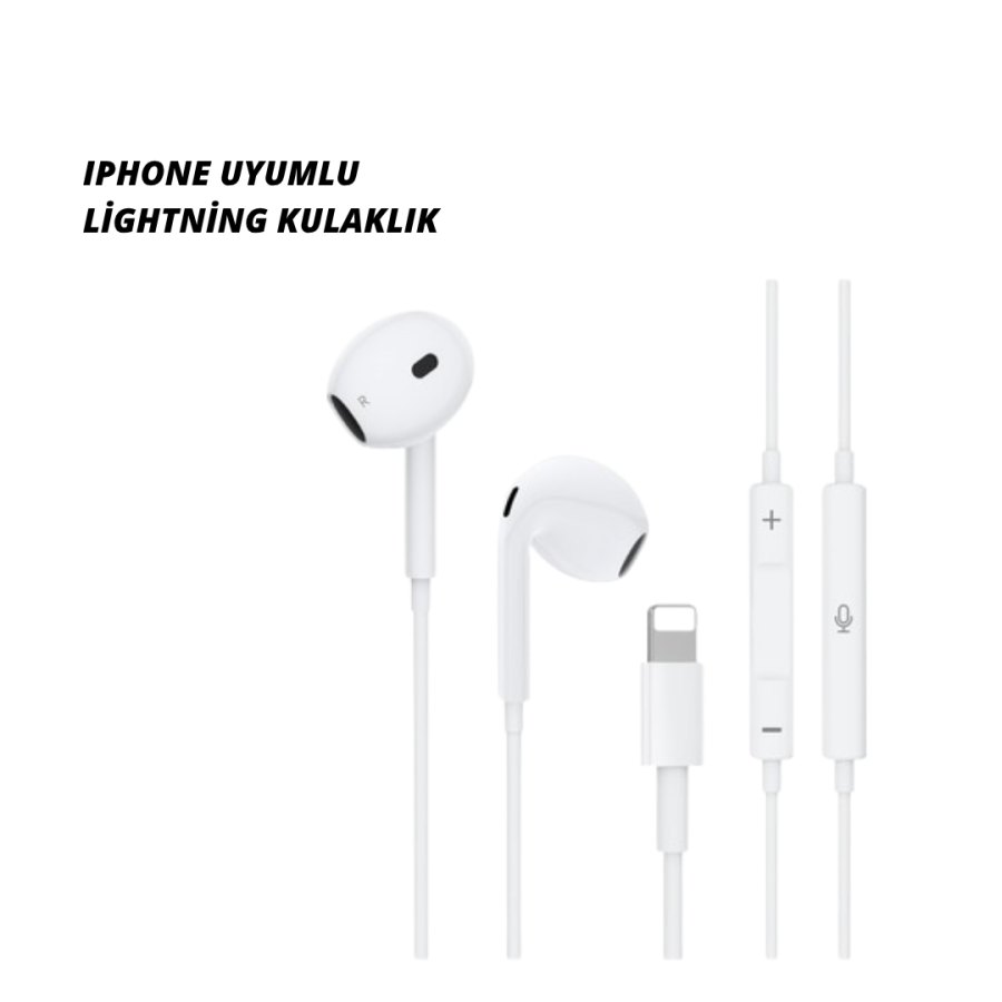 Wired headphones compatible with iPhone 14 and below models