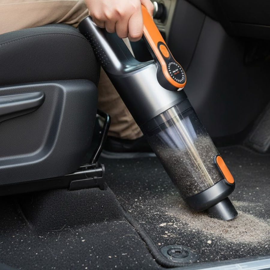 Compact Wireless Vacuum Cleaner Powerful Suction and Low Noise Compact Wireless Vacuum Cleaner Powerful Suction and Low Noise