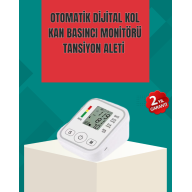 Arm Type Electronic Blood Pressure Monitor with LCD Display