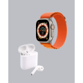 Smart Watch and Wireless Headset iOS Android Compatible Technology Set Smart Watch and Wireless Headset iOS Android Compatible Technology Set