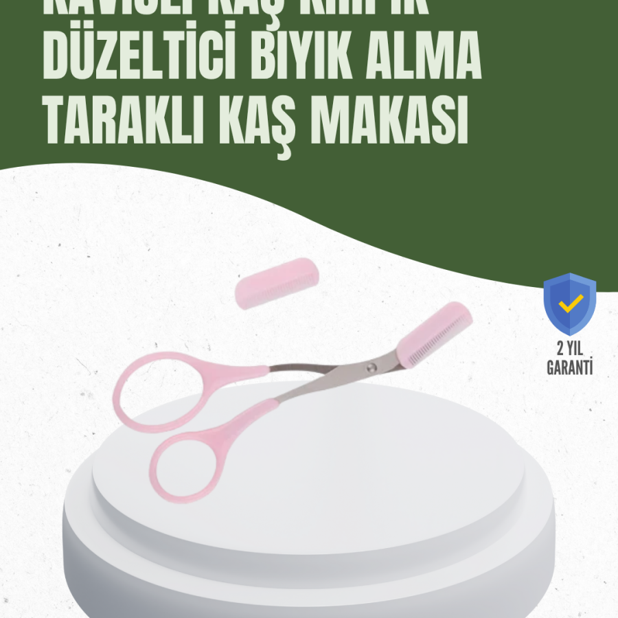 Curved Facial Care Scissors for Precise Cutting