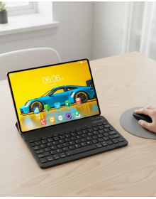 Touchscreen Android Tablet Set with Keyboard and Pen Case