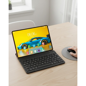 Touchscreen Android Tablet Set with Keyboard and Pen Case