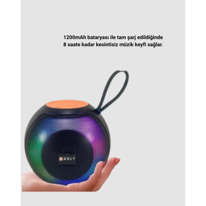Bluetooth Speaker with RGB Lights – 360° Stereo Sound and 8 Hours Playtime Bluetooth Speaker with RGB Lights – 360° Stereo Sound and 8 Hours Playtime