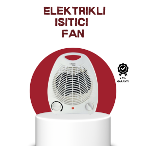 2000W Portable Electric Fan Heater – Fast Heating, Compact Size