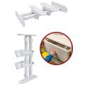 4 Pieces Baby Child Protection Lock - Cabinet Drawer Lock Sliding Lock 4 Pieces Baby Child Protection Lock - Cabinet Drawer Lock Sliding Lock