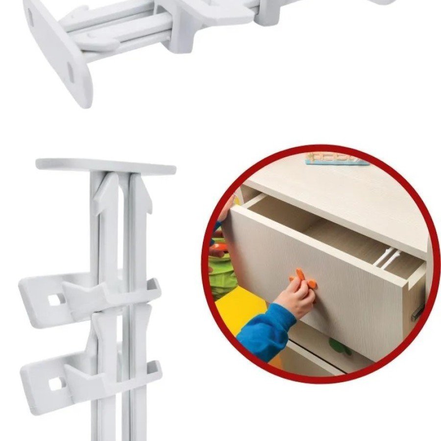 4 Pieces Baby Child Protection Lock - Cabinet Drawer Lock Sliding Lock 4 Pieces Baby Child Protection Lock - Cabinet Drawer Lock Sliding Lock