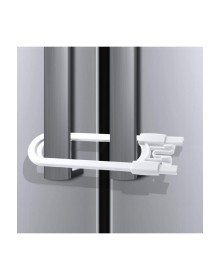 4 Pieces Child Protection Lock - Slide Cabinet Drawer Lock Sliding Lock