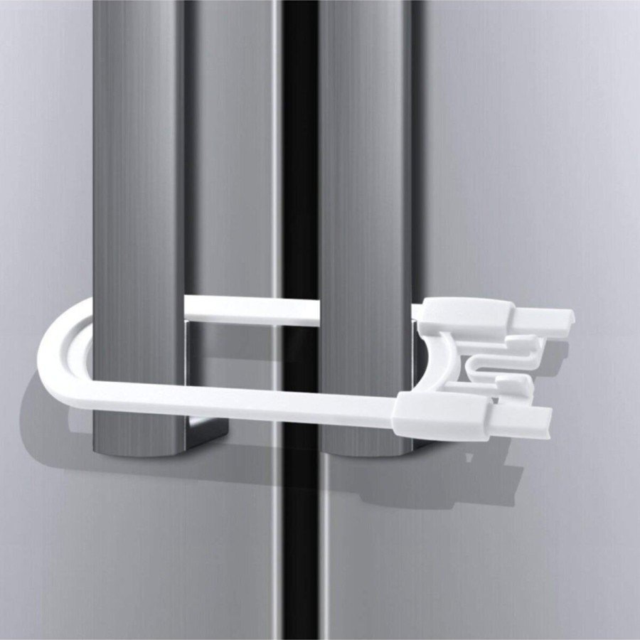 4 Pieces Child Protection Lock - Slide Cabinet Drawer Lock Sliding Lock