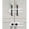 4 Pieces Child Protection Lock - Slide Cabinet Drawer Lock Sliding Lock