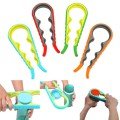 4-Function Plastic-Silicone Bottle Jar Cap Opening Device