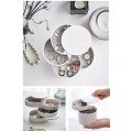 4 Tiers Rotatable Cylinder Jewelry And Makeup Organizer Box