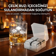 4-Piece Steel Metal Coated Whiskey Stone Cooling Ice Cube 4-Piece Steel Metal Coated Whiskey Stone Cooling Ice Cube