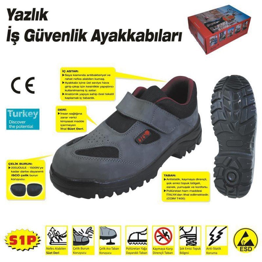 414 SUMMER S1 45 No Steel Toe Shoes 414 SUMMER S1 45 No Steel Toe Shoes