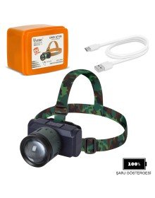 4200 LUMENS RECHARGEABLE HEAD LAMP WITH SENSOR AND INDICATOR WATTON WT-719
