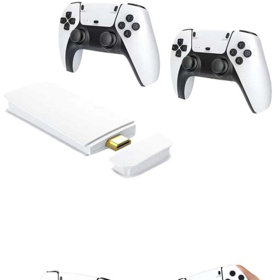 4K HD Image Quality Retro Game Stick 20000 Games Double Handle White Game Stick 4K HD Image Quality Retro Game Stick 20000 Games Double Handle White Game Stick