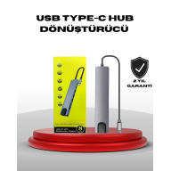 USB‑C Multi-Port Hub with 4K HDMI Output, Gigabit Ethernet