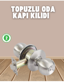 Indoor and Outdoor Compatible Entry Type Knob Lock