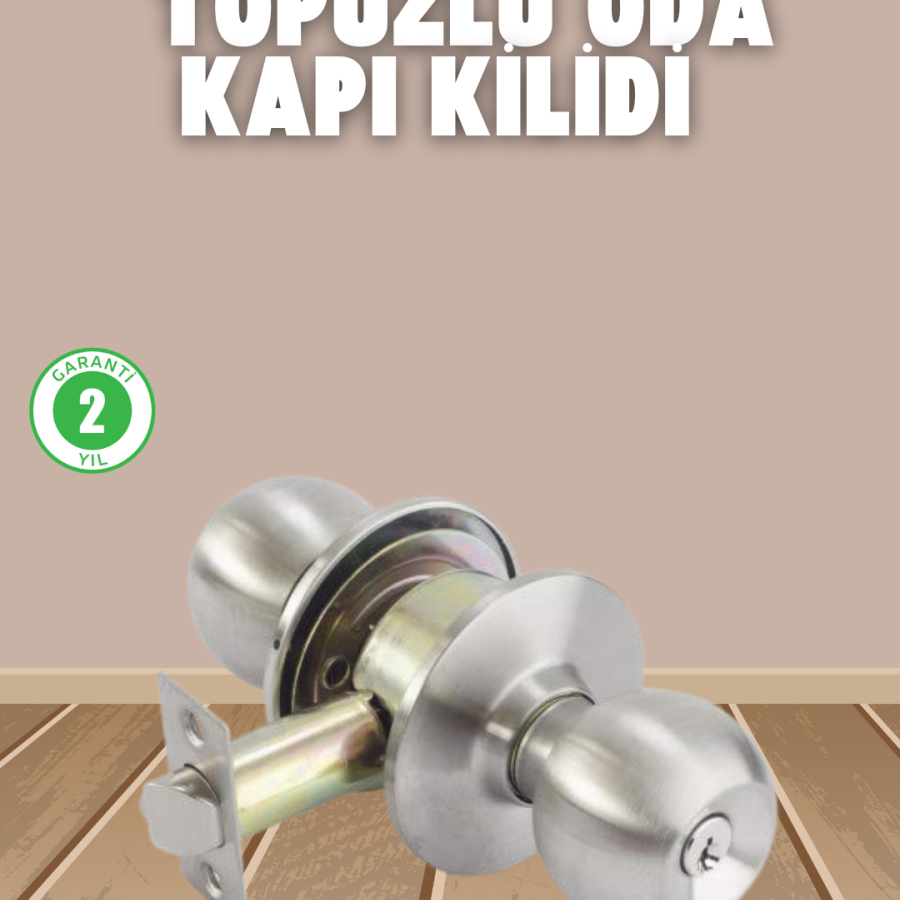 Indoor and Outdoor Compatible Entry Type Knob Lock