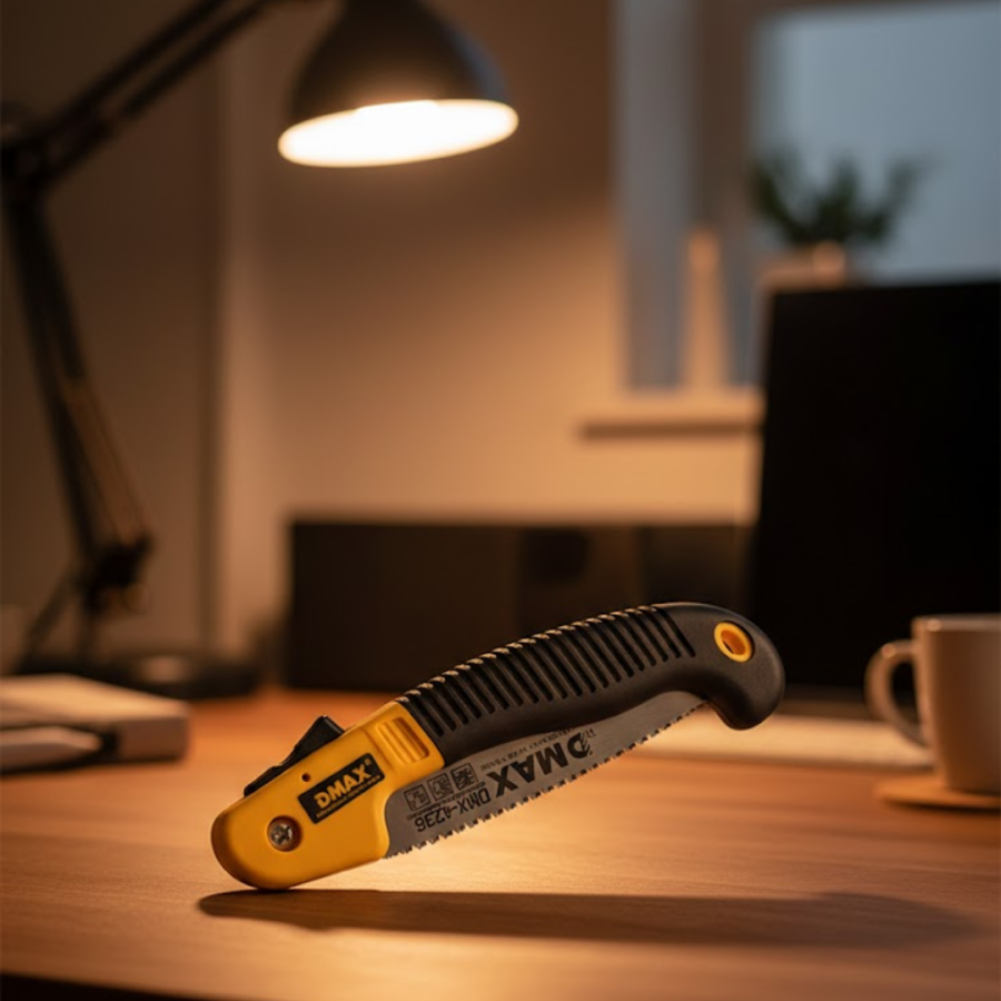 Compact and Powerful Folding Handsaw
