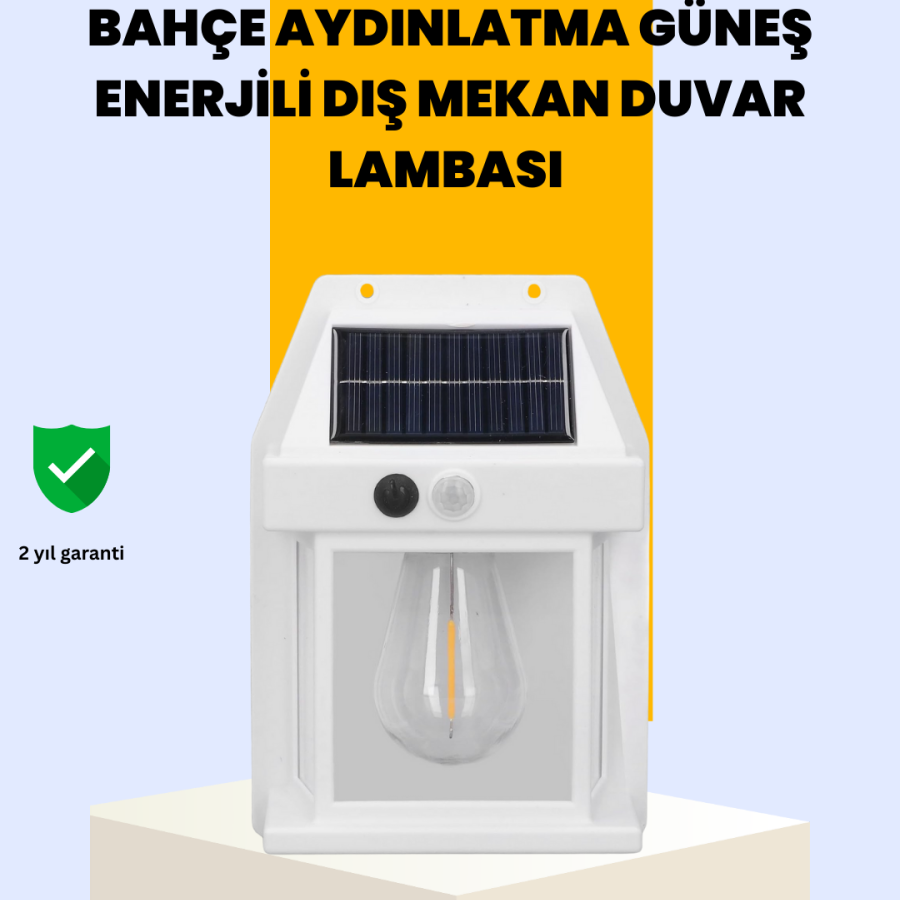 Solar Led Exterior Wall Lighting with Sensor