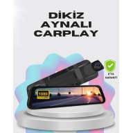 1080P Dual Camera Touch Rearview Mirror with G Sensor