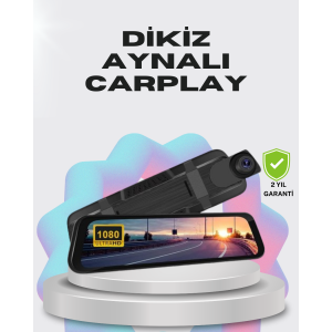 1080P Dual Camera Touch Rearview Mirror with G Sensor