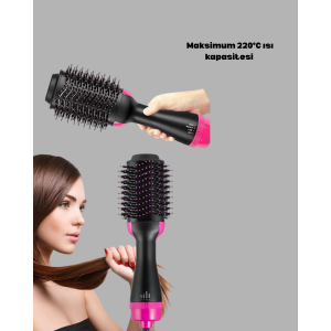 New Generation Blow Dry Comb – 220°C Heat, Negative Ion, 360° Rotatable Cable