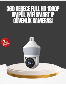 Smart Bulb Camera with Night Vision and Mobile Application