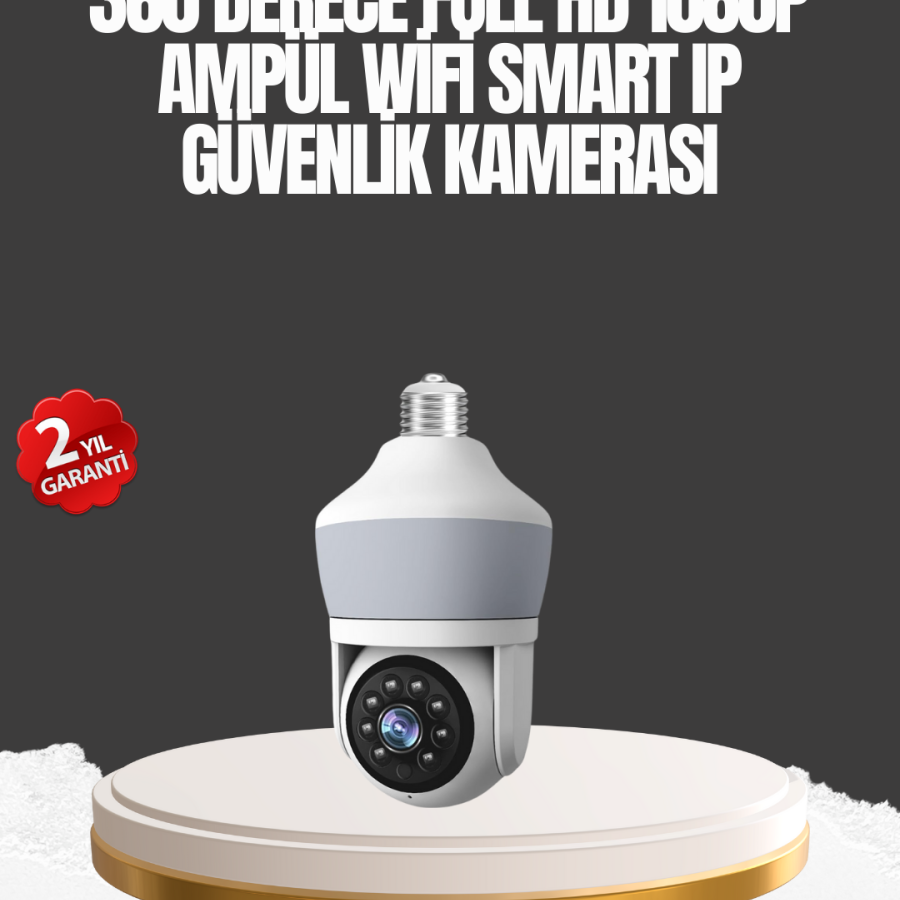 Smart Bulb Camera with Night Vision and Mobile Application