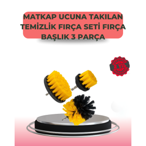 3 Piece Drill Bit Cleaning Brush Durable Nylon Bristle