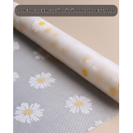 10 Meters Daisy Patterned Anti-Slip Multi-Purpose Cabinet Cover
