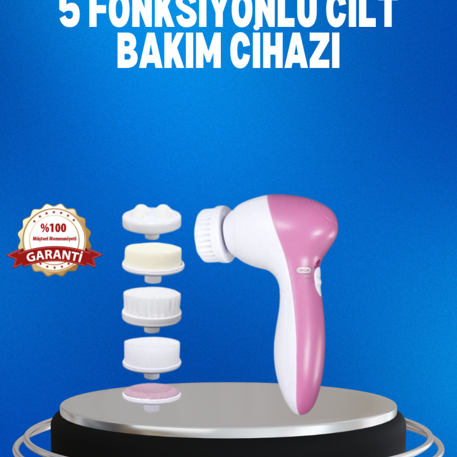 Portable 5 in 1 Electric Skin Cleanser Portable 5 in 1 Electric Skin Cleanser