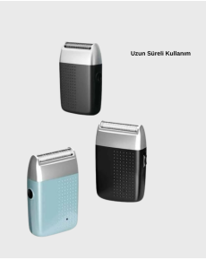 Wireless Rechargeable Beard Shaver – Dry Use, Long Battery Life
