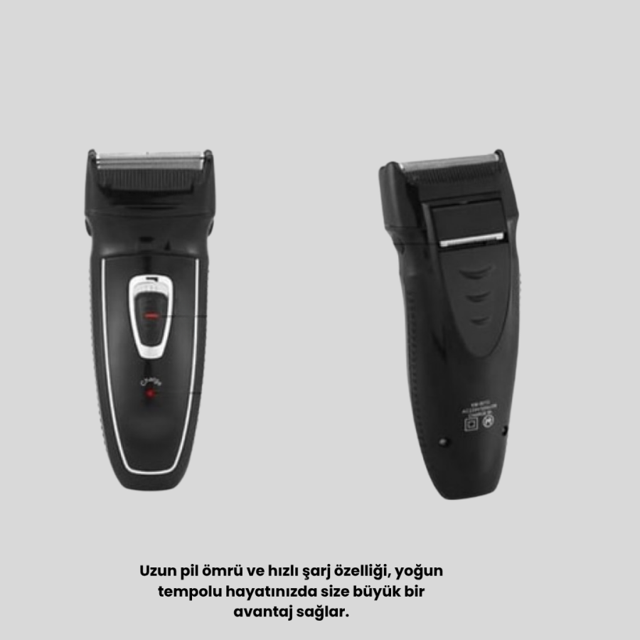 Unisex Rechargeable Hair and Beard Clipper – Silent Motor, 1–12 mm Adjustable Head