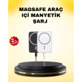 15W Wireless Charging Supported MagSafe Car Holder with Vent Clip 15W Wireless Charging Supported MagSafe Car Holder with Vent Clip