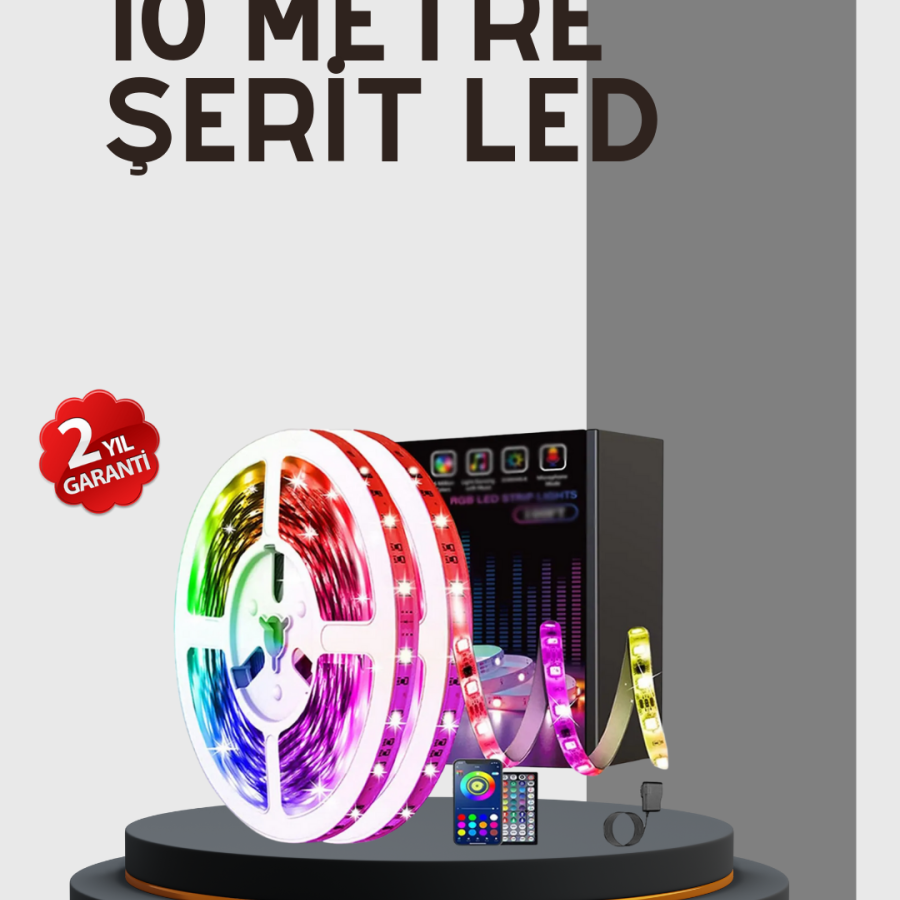 Waterproof 10M Smart Strip LED For TV Back and Room Decoration