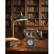 Desktop Clock and Alarm with Classic Phone Look