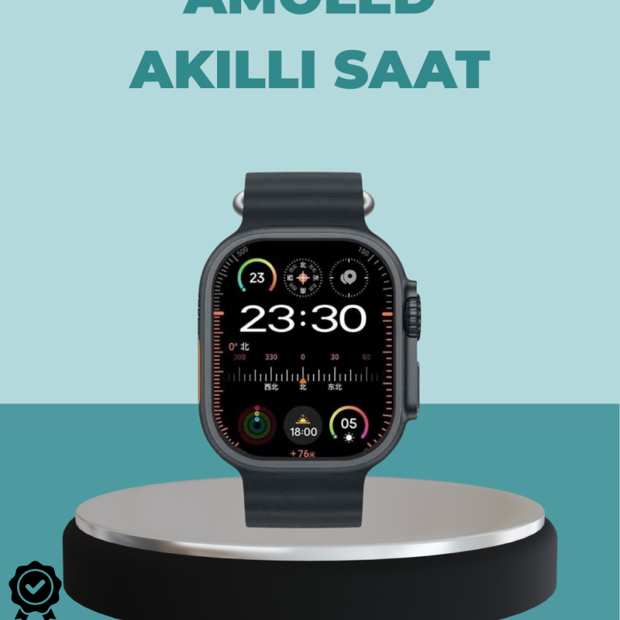 AMOLED Smart Watch 49mm Bluetooth Search Sports and Health