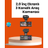 Full HD Dash Cam Two-Way Recording and Impact Sensor