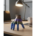 3D Design Colorful Hand Figurine 27x22 cm Original and Stylish Accessory