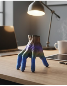 3D Design Colorful Hand Figurine 27x22 cm Original and Stylish Accessory