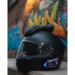 IPX6 Waterproof Helmet Headset System with Intercom Distance