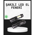 2000 Lumen Rechargeable LED Flashlight with Focus Adjustment 2000 Lumen Rechargeable LED Flashlight with Focus Adjustment