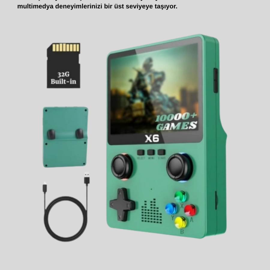 Retro Portable Console 3.5 IPS Screen Ergonomic Dual LR Control Retro Portable Console 3.5 IPS Screen Ergonomic Dual LR Control
