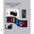 RGB LED Panel – Smart Screen with USB Power Input, GIF and Text Display