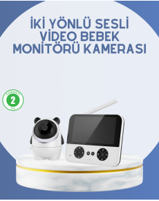 Wireless Baby Monitor 720P Image and Wide Screen
