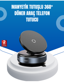 Universal Magnetic Car Phone Holder 360° Rotating Head