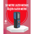50 Meter Laser Measuring Device Area and Distance Calculation